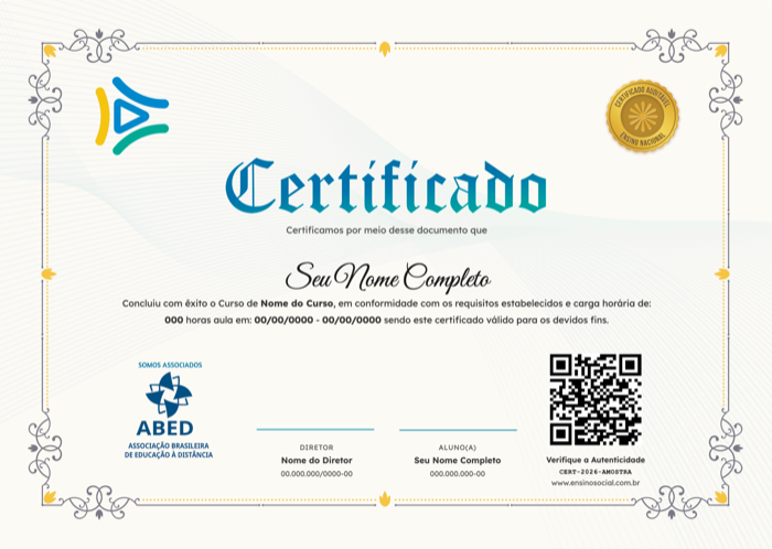 Modelo de certificado